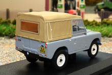 Load image into Gallery viewer, OXF43LR3S003 OXFORD DIE CAST 1:43 SCALE LAND ROVER SERIES III SWB IN MID GREY WITH CANVAS