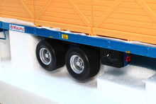 Load image into Gallery viewer, REP010 Replicagri Maupu Flat Bed Trailer in Blue with 10 Potato Boxes