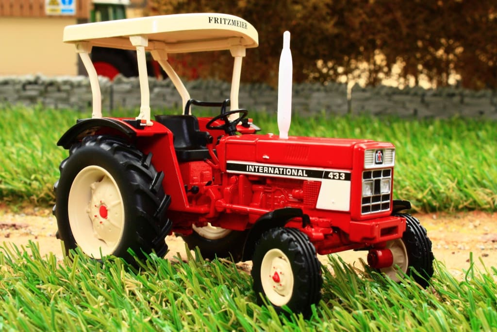 Modèle Réduit Tracteur Case IH 433 - Schuco 1/32 - Neuf - Collection Agriculture