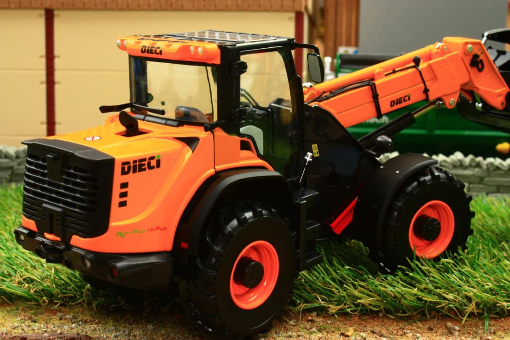 ビッグ割引 R000599 ROS Dieci Agri Pivot Telehandler – Brushwood Toys モデルカー