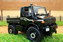 Load image into Gallery viewer, SCH07723 SCHUCO MERCEDES BENZ UNIMOG U1600 IN BLACK