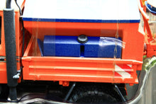 Load image into Gallery viewer, SCH07724 SCHUCO MERCEDES BENZ UNIMOG WITH SNOW PLOUGH AND SALT SPREADER - WINTER WEATHERED