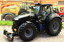 Load image into Gallery viewer, SCH07776 SCHUCO DEUTZ FAHR 9340 WARRIOR 4WD TRACTOR WITH AGRIBUMPER IN BLACK LIMITED EDITION