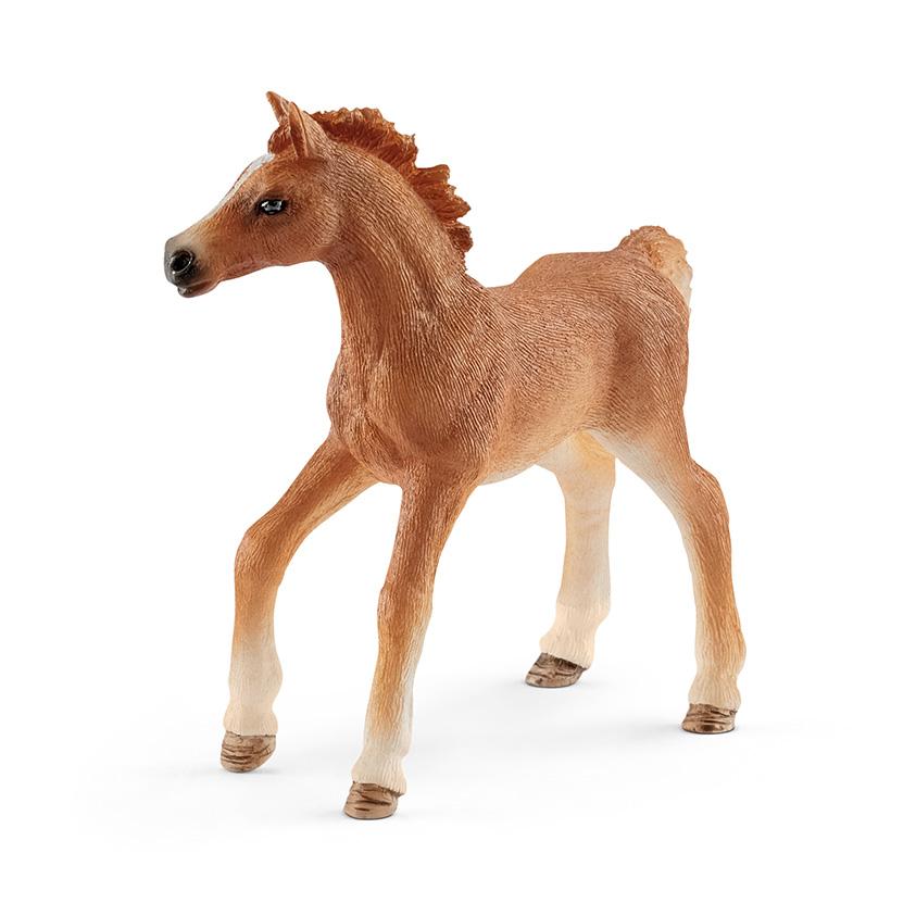 SL42361 Schleich Foal with Girl, Blanket and Feeding Bottle (1:24