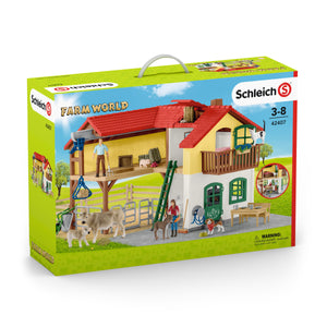 Sl42407 Schleich Farm World Large House ** 10% Off Equestrian Department (All Scales)