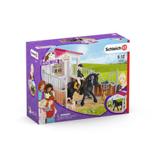 Load image into Gallery viewer, SL42437 Schleich Horse Loose Box with Horse Club Tori & Princess