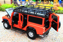 Load image into Gallery viewer, TAY32105010 Tayumo 1:32 Scale Land Rover Defender 110 4x4 in Tangiers Orange