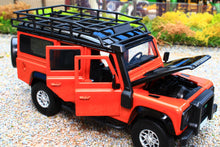 Load image into Gallery viewer, TAY32105010 Tayumo 1:32 Scale Land Rover Defender 110 4x4 in Tangiers Orange