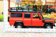 Load image into Gallery viewer, TAY32105010 Tayumo 1:32 Scale Land Rover Defender 110 4x4 in Tangiers Orange