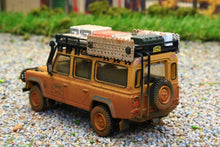 Load image into Gallery viewer, TSMMGT00221R MINI GT MODELS 1:64 SCALE Land Rover Defender 110 1989 Camel Trophy Winner UK Dirty Version