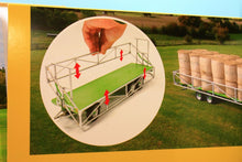 Load image into Gallery viewer, UH5225 Universal Hobbies Joskin Wago TR10000 T20 Trailer With Round Bales