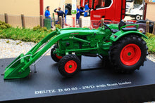 Load image into Gallery viewer, UH5254 Universal Hobbies Deutz D6005 2WD Tractor with front loader