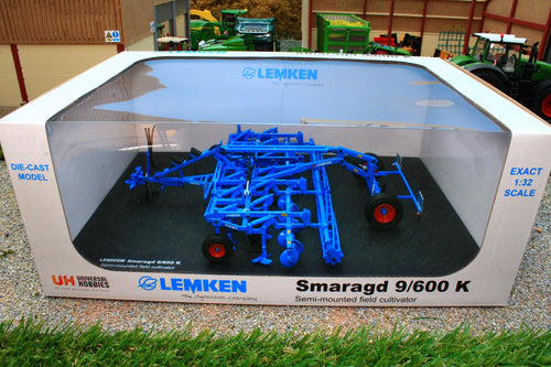 UH6290 Universal Hobbies 1:32 Scale Lemken Smaragd 9600K Semi Mounted Field Cultivator