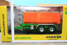 Load image into Gallery viewer, UH6353 Universal Hobbies Joskin Cargo-Lift Triple Axle Trailer with Container
