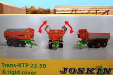 Load image into Gallery viewer, UH6354 Universal Hobbies Joskin Trans-KTP 22-50 Twin Axle Trailer with Rigid Cover