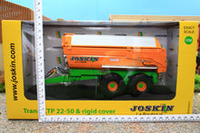 Load image into Gallery viewer, UH6354 Universal Hobbies Joskin Trans-KTP 22-50 Twin Axle Trailer with Rigid Cover