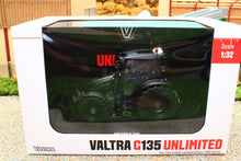 Load image into Gallery viewer, UH6440 Universal Hobbies 1:32 Scale Valtra G135 4WD Tractor in Matt Black