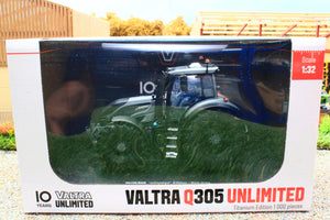 UH6468 Universal Hobbies Valtra Q305 Unlimited Titanium Ltd Edition 4WD Tractor