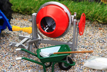 Load image into Gallery viewer, UH9623 UNIVERSAL HOBBIES 132 SCALE TRACTOR MOUNTED CONCRETE MIXER WITH WHEELBARROW AND TOOLS