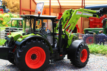 Load image into Gallery viewer, W7325 WIKING CLAAS ARION 650 TRACTOR WITH FRONT LOADER AND BUCKET