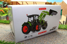 Load image into Gallery viewer, W7325 WIKING CLAAS ARION 650 TRACTOR WITH FRONT LOADER AND BUCKET