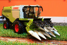 Load image into Gallery viewer, W7340 Wiking Class Lexion 760 Combine With Maize Header Tractors And Machinery (1:32 Scale)