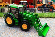 Load image into Gallery viewer, W7344 WIKING JOHN DEERE 6125R TRACTOR WITH FRONT LOADER AND BUCKET