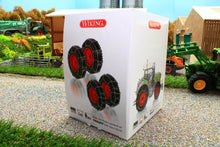 Load image into Gallery viewer, W7391 WIKING WHEEL TYRE AND SNOW CHAIN SET FOR FENDT 828 TRACTOR