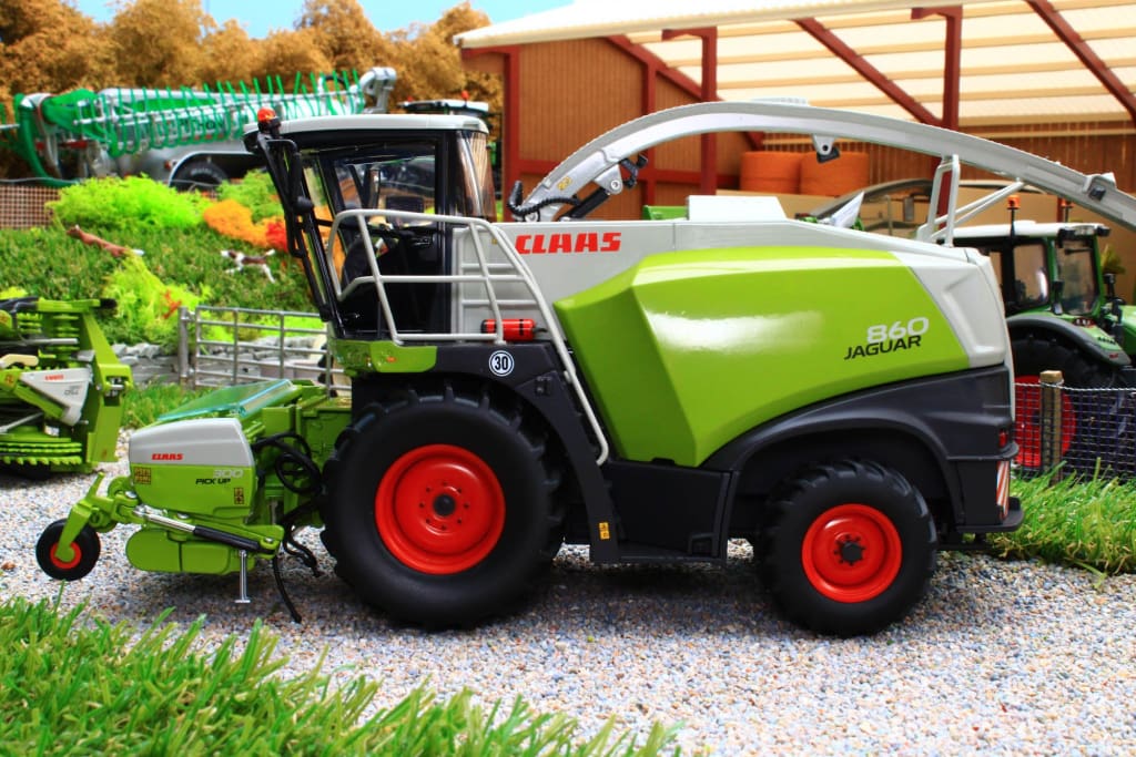 W7812 Wiking Claas Jaguar 860 Forage Harvester Now Discontinued Brushwood Toys 2531