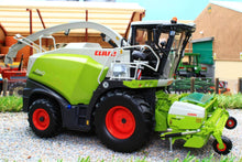 Load image into Gallery viewer, W7812 WIKING CLAAS JAGUAR 860 FORAGE HARVESTER WITH GRASS AND MAIZE HEADERS