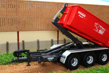 Load image into Gallery viewer, W7826 Wiking Krampe Hook Lift Roll On Off Trailer Tractors And Machinery (1:32 Scale)