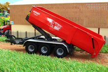 Load image into Gallery viewer, W7826 Wiking Krampe Hook Lift Roll On Off Trailer Tractors And Machinery (1:32 Scale)