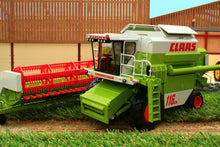 Load image into Gallery viewer, W7834 Wiking Claas Commandor 116 Cs Combine Harvester Plus Header Trailer ** £20 Off! Now £104.95!