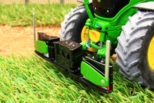 Load image into Gallery viewer, W7843 Wiking Front Bumper And Weights In John Deere Colours Tractors And Machinery (1:32 Scale)