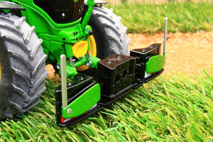 W7843 WIKING FRONT BUMPER AND WEIGHTS IN JOHN DEERE COLOURS