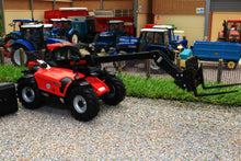 Load image into Gallery viewer, W7850 WIKING MANITOU TELESCOPIC LOADER MLT 635 WITH FORKS AND BUCKET
