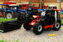 Load image into Gallery viewer, W7850 WIKING MANITOU TELESCOPIC LOADER MLT 635 WITH FORKS AND BUCKET
