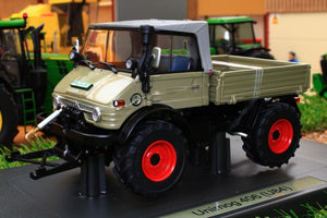 WE1066 Weise Mercedes Benz Unimog 406 (U84) with Removable Soft-top to Cab - front left quarter view