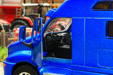 Load image into Gallery viewer, WEL32210B WELLY 132 SCALE KENWORTH T2000 LORRY IN BRIGHT BLUE