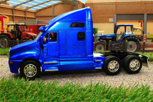 Load image into Gallery viewer, WEL32210B WELLY 132 SCALE KENWORTH T2000 LORRY IN BRIGHT BLUE