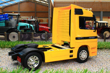 Load image into Gallery viewer, WEL32280Y WELLY 132 SCALE MERCEDES BENZ ACROS LORRY IN YELLOW