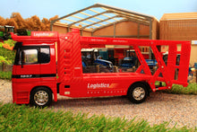 Load image into Gallery viewer, WEL32283 WELLY 132 SCALE MERCEDES BENZ ACTROS RIGID VEHICLE TRANSPORTER LORRY