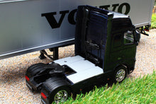 Load image into Gallery viewer, WEL32631 Welly Volvo Fh12 4x2 Lorry In Very Dark Blue With Grey Box Wagon Trailer