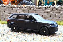 Load image into Gallery viewer, 1123 Siku 1:87 Scale Range Rover Sport in Matt Black