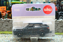 Load image into Gallery viewer, 1123 Siku 1:87 Scale Range Rover Sport in Matt Black
