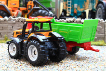 Load image into Gallery viewer, 1133 Siku Small Scale JCB Fastrac with Strautmann Dung Spreader