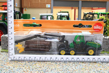 Load image into Gallery viewer, 1135 Siku Small Scale John Deere Log Harvester