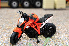 Load image into Gallery viewer, 1384 Siku 1:32 Scale Ktm 1290 Super Duke R Motorbike Tractors And Machinery (1:32 Scale)