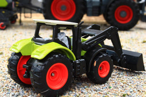 1392 SIKU 1:87 Scale Claas Axion 4WD Tractor with Front Loader