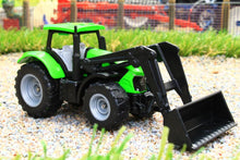 Load image into Gallery viewer, 1394 SIKU 187 SCALE DEUTZ FAHR TRACTOR WITH FRONT LOADER